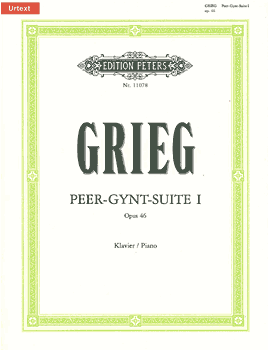 Edition Peters - Grieg Peer-Gynt-Suite 1