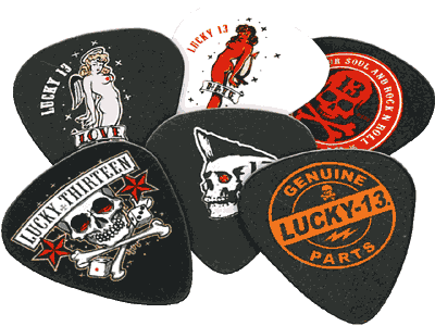 Dunlop - Plectrum Lucky II 13 Pack 0,60