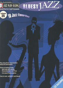 Hal Leonard - Jazz Play-Along Bluesy Jazz