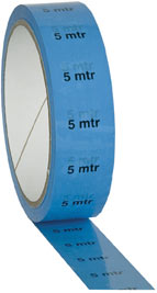 Showtec - Markertape PVC 5m blue