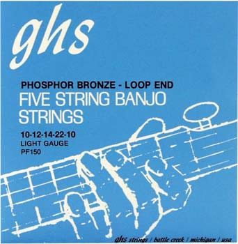 GHS - PF150 5-String Banjo Set