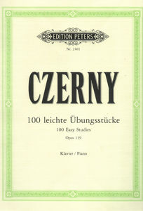 Edition Peters - Czerny 100 leichte ÃbungsstÃ¼ck
