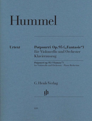 Henle Verlag - Hummel Potpourri op.95 Cello