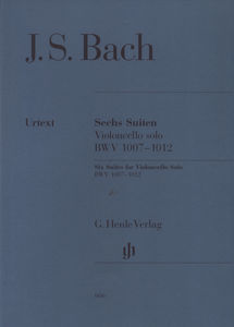Henle Verlag - Bach Sechs Suiten BWV1007-1012