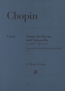 Henle Verlag - Chopin Cellosonate op.65