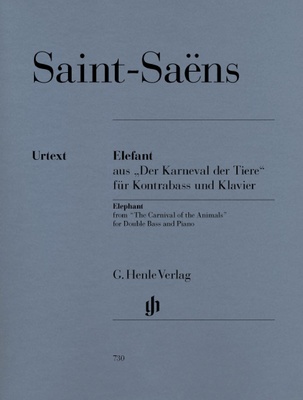 Henle Verlag - Saint-SaÃ«ns Elefant Kontrabass