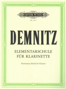 Edition Peters - Elementarschule fÃ¼r Klarinette
