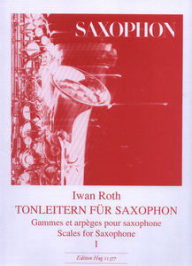 Edition Hug - Iwan Roth Tonleitern Saxophon