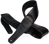 Levys - 'Garment Leather Strap 3'' BK'