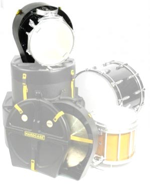 Hardcase - HNMS14 Marching Drum Case