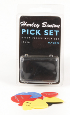 Harley Benton - Nylon Player Pick Set 0,58mm