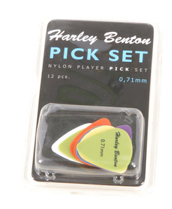 Harley Benton - Nylon Player Pick Set 0,71mm