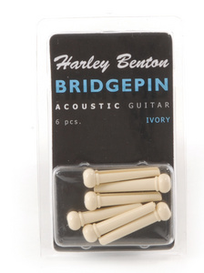 Harley Benton - Bridge Pin Set Ivr Dot