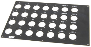 pro snake - Front Panel 4HE 20/8