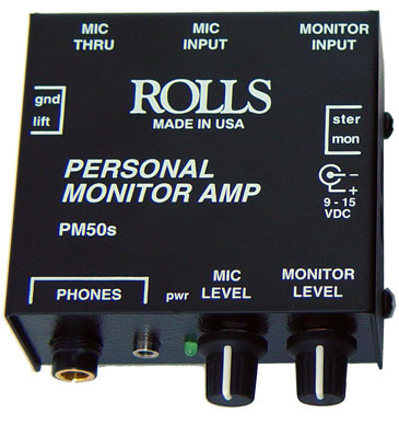 Rolls - PM 50se Personal Monitor Amp