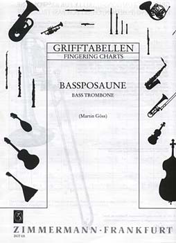 Zimmermann Verlag - Grifftabelle Bassposaune