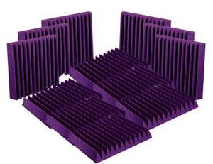 Auralex Acoustics - '2'' Studiofoam Wedges Purple'