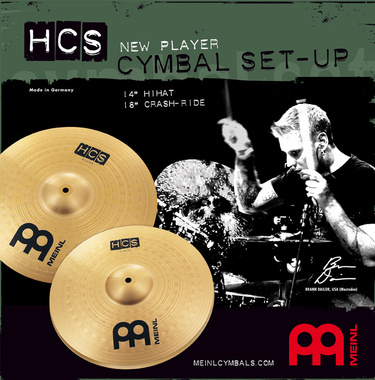 Meinl - HCS Cymbal Set Starter Eco