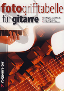 Voggenreiter - Fotogrifftabelle Gitarre