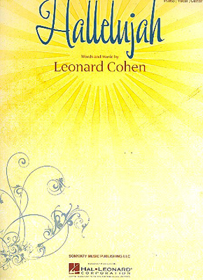 Hal Leonard - Hallelujah Leonard Cohen Piano