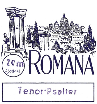 Romana - Tenor Psaltery Strings