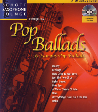 Schott - Pop Ballads Alto Sax