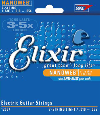 Elixir - Nanoweb 12057 Light 7 String