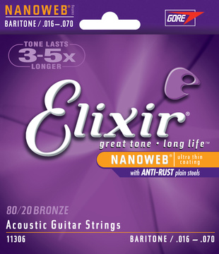 Elixir - Nanoweb Baritone Acoustic