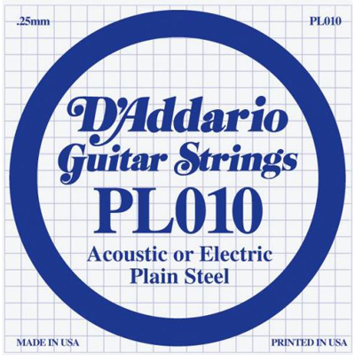 Daddario - PL010 Single String