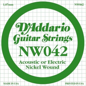 Daddario - NW042 Single String