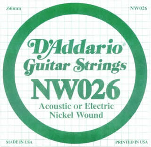 Daddario - NW026 Single String