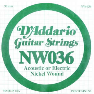 Daddario - NW036 Single String