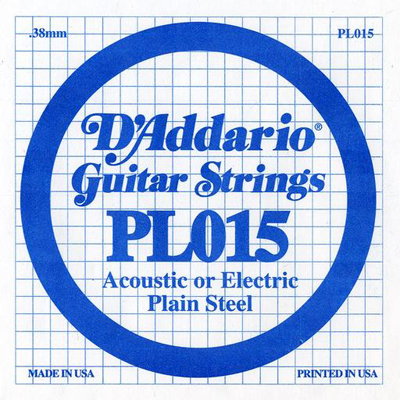 Daddario - PL015 Single String