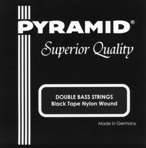 Pyramid - Black Tape Nylon Double Bass S
