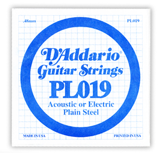 Daddario - PL019 Single String