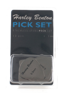 Harley Benton - Stainless Steel Pick Set