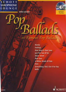 Schott - Pop Ballads for Tenorsax