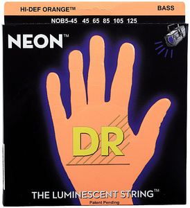 DR Strings - Neon Orange NOB5-45
