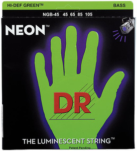 DR Strings - Neon Green NGB-45