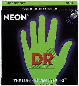 DR Strings - Neon Green NGB5-45