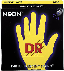 DR Strings - Neon Yellow NYB-45