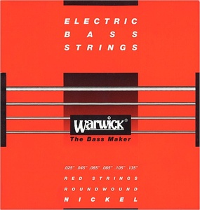 Warwick - 46401 Red Strings Nickel
