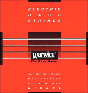 Warwick - 46301 Red Strings Nickel