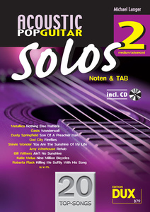 Edition Dux - Acoustic Pop Guitar Solos 2 Edition Dux - Acoustic Pop Guitar Solos 2