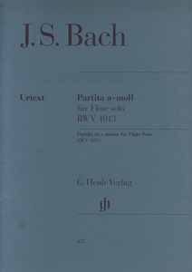 Henle Verlag - Bach Partita a-moll for Flute