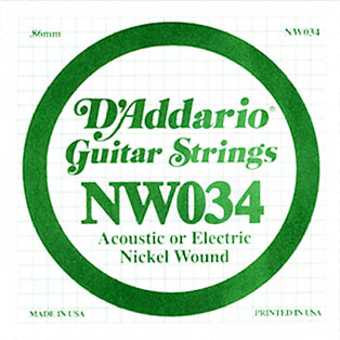 Daddario - NW034 Single String