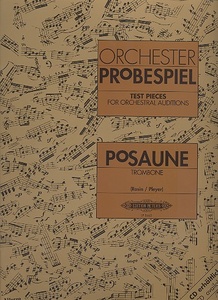 Edition Peters - Orchester Probespiel Posaune