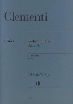 Henle Verlag - Clementi Sechs Sonatinen