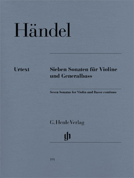 Henle Verlag - HÃ¤ndel Sieben Sonaten Violin