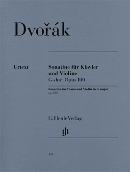 Henle Verlag - Dvorak Sonatine Violin G-Dur